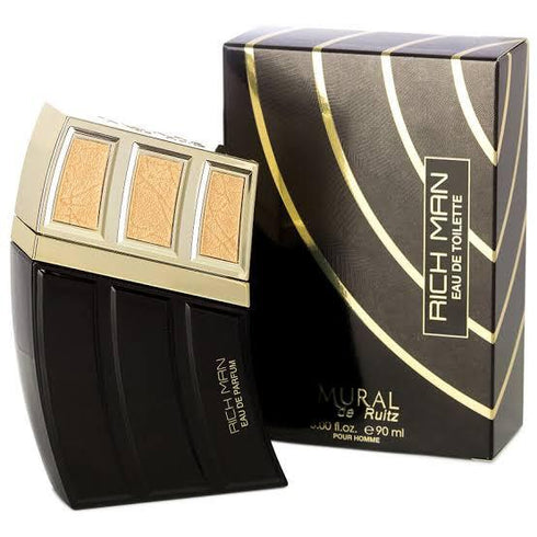 Mural De Ruitz - Rich Man! - Men's Fragrance! - 90ML - UAE Import!